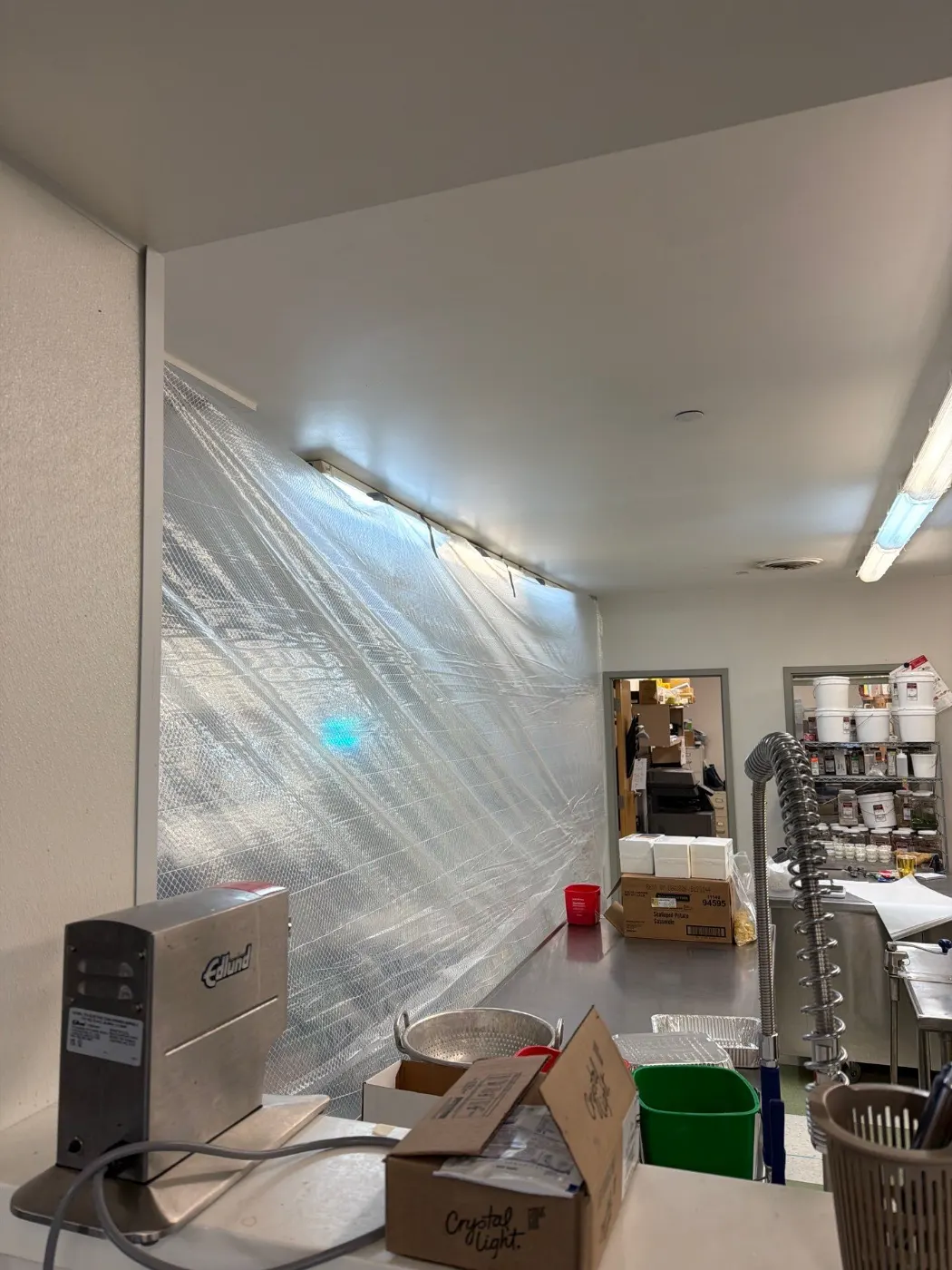 After-hours dry-out at Hidden Lake commercial property